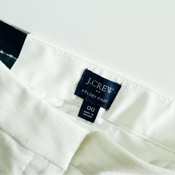 J.Crew Factory White Linen Kelsey Pants - Picture 7 of 7